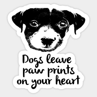 Paw Prints Sticker